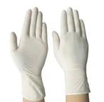 Gants chirurgicaux en caoutchouc